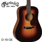 Martin D-18GE  Sunburst Acoustic Guitars
