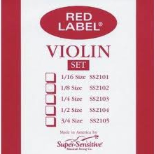 SuperSensitive SS2107 Super Sensitive Red Label Set Violin 4/4