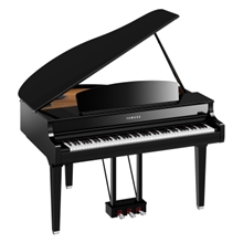 Yamaha Pianos CLP795GP Polished ebony Clavinova digital grand piano with bench