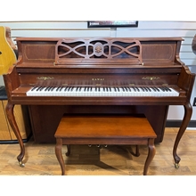 Pre-Owned 2001 KAWAI 606RQA 45" Queen Anne Style Upright Piano