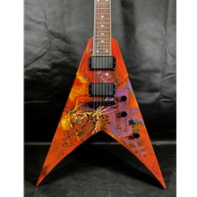 DEAN DAVE MUSTAINE Signed Dave Mustaine Dean V